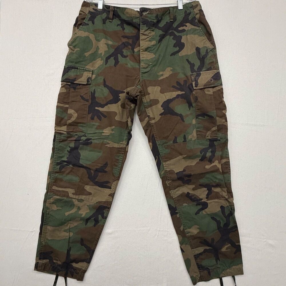 Military Camouflage Pattern Trousers Woodland Combat